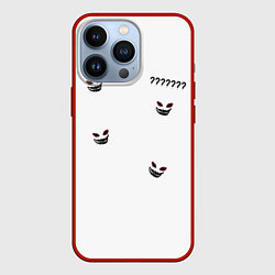 Чехол для iPhone 13 Pro Zxc vibe, цвет: 3D-красный