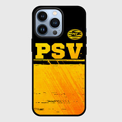 Чехол для iPhone 13 Pro PSV - gold gradient посередине, цвет: 3D-черный