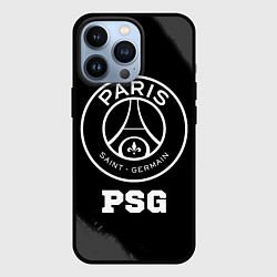 Чехол для iPhone 13 Pro PSG sport на темном фоне, цвет: 3D-черный