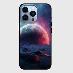 Чехол для iPhone 13 Pro Фантастика космос и планета, цвет: 3D-черный