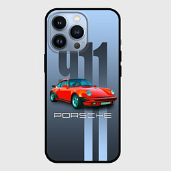 Чехол iPhone 13 Pro Винтажный автомобиль Porsche 911 Carrera