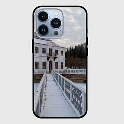 Чехол для iPhone 13 Pro Петергоф дворец Марли, цвет: 3D-черный