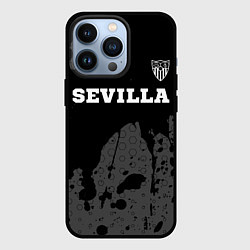 Чехол для iPhone 13 Pro Sevilla sport на темном фоне посередине, цвет: 3D-черный