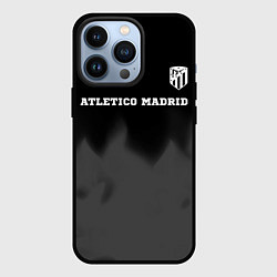 Чехол для iPhone 13 Pro Atletico Madrid sport на темном фоне посередине, цвет: 3D-черный