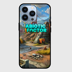 Чехол для iPhone 13 Pro Abiotic Factor атомный мир, цвет: 3D-черный