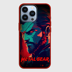 Чехол для iPhone 13 Pro Веном Снейк Metal gear game, цвет: 3D-красный