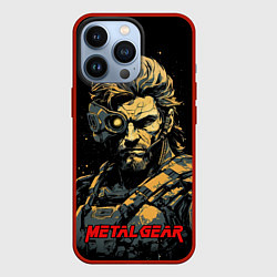 Чехол для iPhone 13 Pro Веном Снейк Metal gear game, цвет: 3D-красный