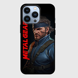 Чехол для iPhone 13 Pro Venom Snake Metal gear game, цвет: 3D-черный