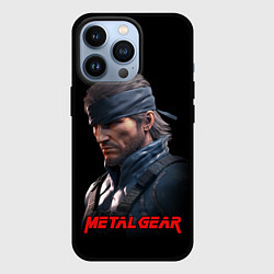 Чехол для iPhone 13 Pro Веном Снейк из игры Metal gear, цвет: 3D-черный