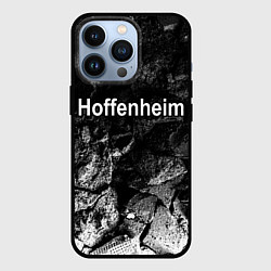 Чехол для iPhone 13 Pro Hoffenheim black graphite, цвет: 3D-черный
