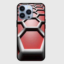 Чехол для iPhone 13 Pro Броня робота, цвет: 3D-черный