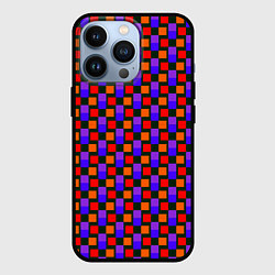 Чехол для iPhone 13 Pro Игровой тетрис, цвет: 3D-черный
