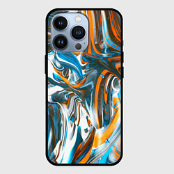 Чехол iPhone 13 Pro Иллюзия смешанных абстрактных красок