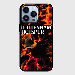 Чехол для iPhone 13 Pro Tottenham red lava, цвет: 3D-черный