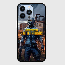 Чехол iPhone 13 Pro PUBG персонаж из игры