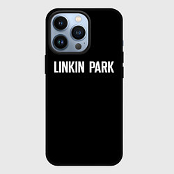 Чехол для iPhone 13 Pro Linkin park rock white, цвет: 3D-черный