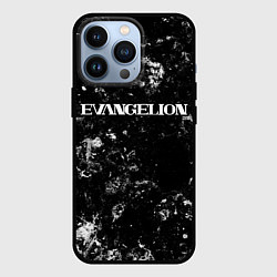 Чехол iPhone 13 Pro Evangelion black ice