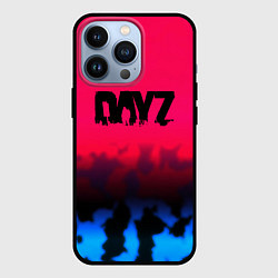 Чехол для iPhone 13 Pro Dayz камуфляж, цвет: 3D-черный