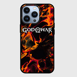 Чехол iPhone 13 Pro God of War red lava