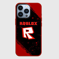 Чехол для iPhone 13 Pro Roblox текстура мобайл гейм, цвет: 3D-красный
