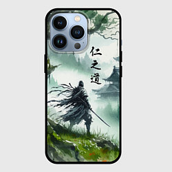 Чехол для iPhone 13 Pro Samurai - ghost of Tsushima, цвет: 3D-черный