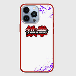 Чехол для iPhone 13 Pro Tekken colors splash, цвет: 3D-красный
