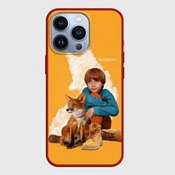 Чехол для iPhone 13 Pro Саша и Лис - Мой дикий друг, цвет: 3D-красный