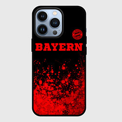 Чехол для iPhone 13 Pro Bayern - red gradient посередине, цвет: 3D-черный