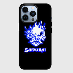 Чехол для iPhone 13 Pro Samurai logo ghost, цвет: 3D-черный