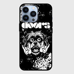 Чехол для iPhone 13 Pro The Doors рок пес, цвет: 3D-черный