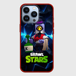 Чехол для iPhone 13 Pro Brawl stars Барли, цвет: 3D-красный