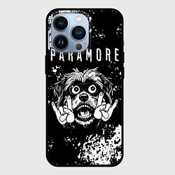 Чехол для iPhone 13 Pro Paramore рок пес, цвет: 3D-черный