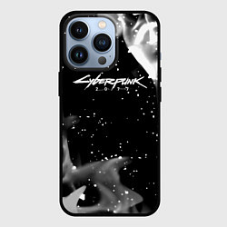 Чехол для iPhone 13 Pro Cyberpunk 2077 smoke, цвет: 3D-черный