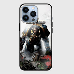 Чехол для iPhone 13 Pro Warhammer 40000 space marine 2 poster, цвет: 3D-черный