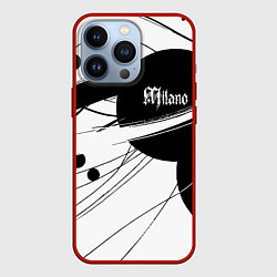 Чехол для iPhone 13 Pro Milano - fashion abstraction, цвет: 3D-красный