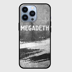 Чехол для iPhone 13 Pro Megadeth - grey gradient посередине, цвет: 3D-черный