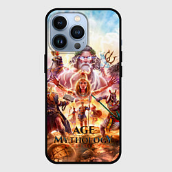 Чехол для iPhone 13 Pro Age of mythology персонажи, цвет: 3D-черный