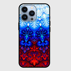 Чехол для iPhone 13 Pro Душа моя Россия 1, цвет: 3D-черный
