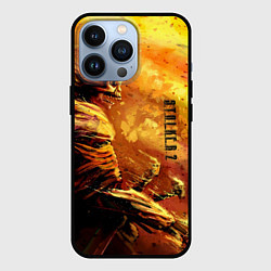 Чехол для iPhone 13 Pro Stalker выживший, цвет: 3D-черный