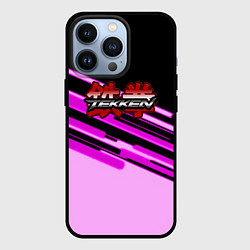 Чехол для iPhone 13 Pro Tekken pink line, цвет: 3D-черный