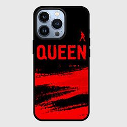 Чехол для iPhone 13 Pro Queen - red gradient посередине, цвет: 3D-черный