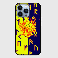 Чехол для iPhone 13 Pro Samurai japan symbol, цвет: 3D-черный