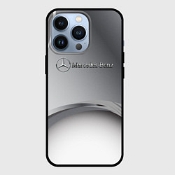 Чехол для iPhone 13 Pro Mercedes benz grey, цвет: 3D-черный