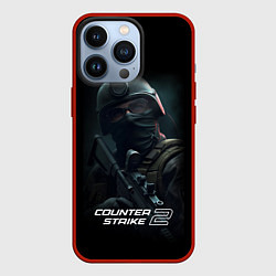 Чехол для iPhone 13 Pro CS counter terrorist, цвет: 3D-красный