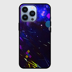 Чехол для iPhone 13 Pro Космическая геометрия, цвет: 3D-черный