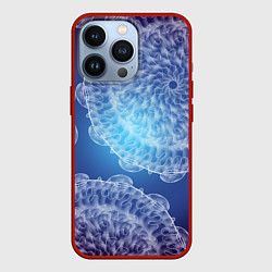 Чехол для iPhone 13 Pro Гигантские морские медузы, цвет: 3D-красный