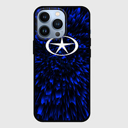 Чехол для iPhone 13 Pro JAC blue energy, цвет: 3D-черный