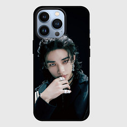 Чехол для iPhone 13 Pro Stray Kids Hyunjin Giant concept, цвет: 3D-черный