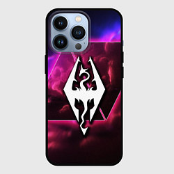 Чехол iPhone 13 Pro The Elder Scrolls neon game