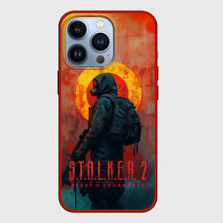 Чехол для iPhone 13 Pro Stalker 2 poster art, цвет: 3D-красный